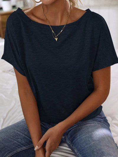 BELL Batwing Sleeve Solid Tee