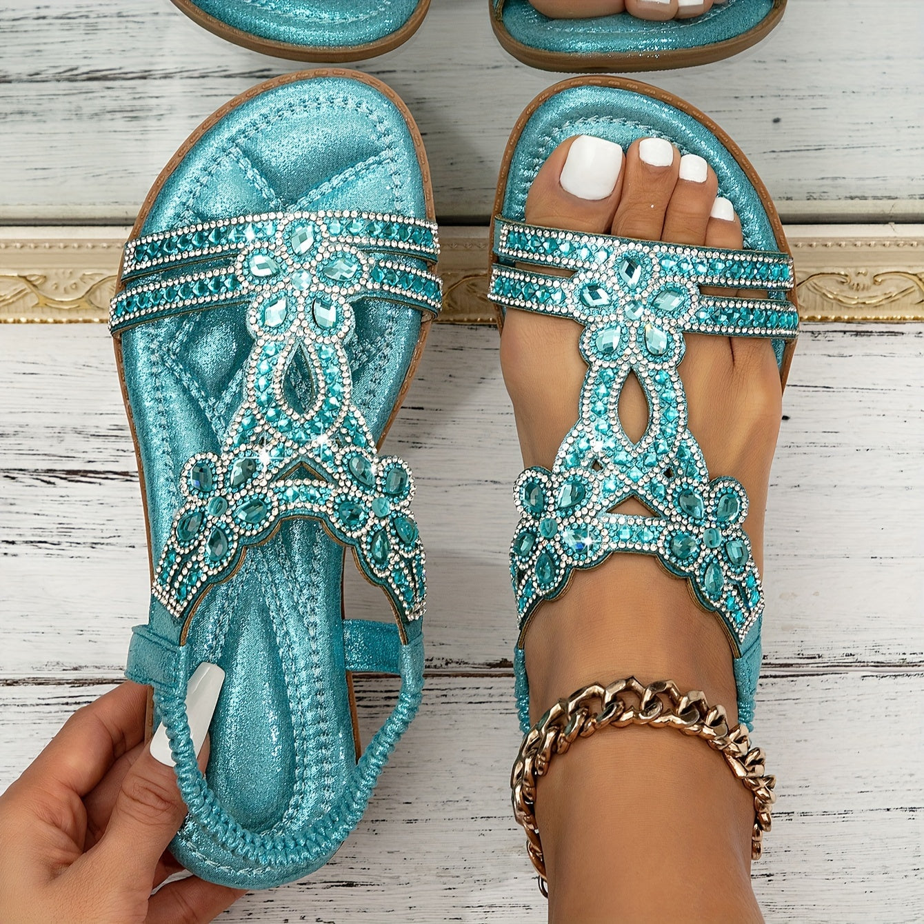 Crystal Sandals