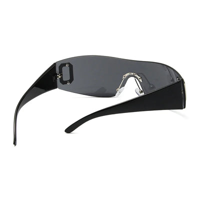 Y2K Rimless Goggle Luxury Sunglasses