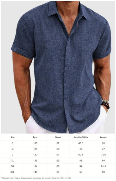 Laurent Riviera Premium Linen Shirts